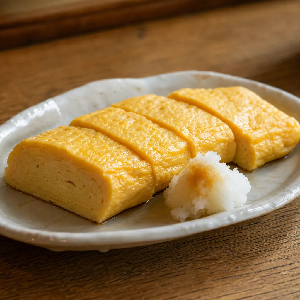 福田屋 だし巻き定食の提案用メニュー写真