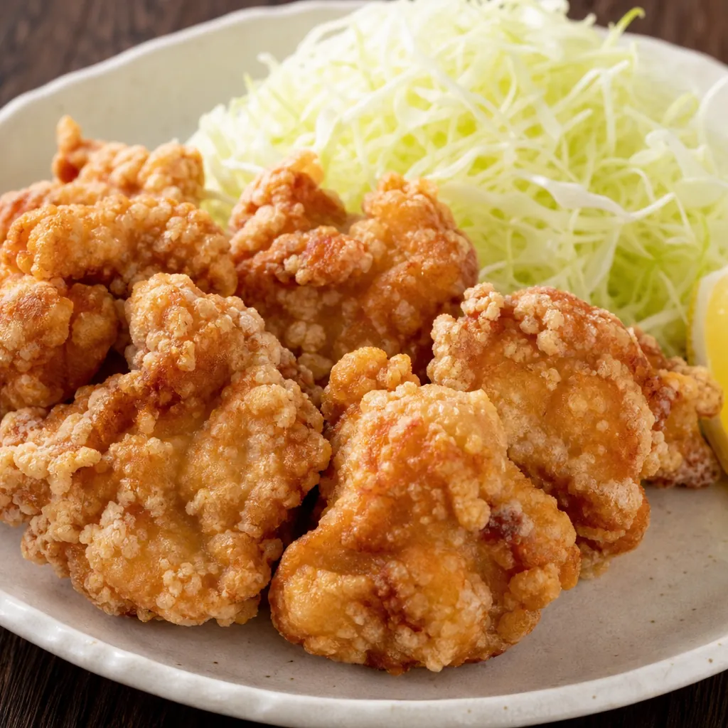 福田屋 唐揚げ定食の提案用メニュー写真